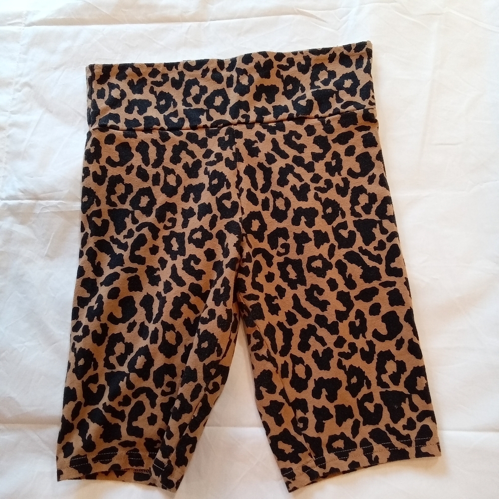 wild fable Leopard print biker shorts size S New with tag